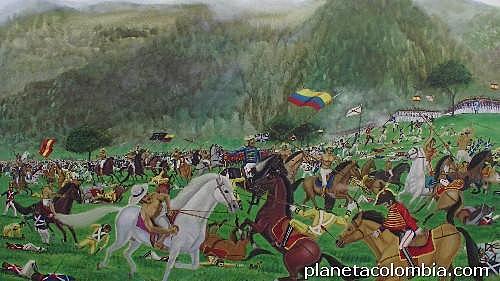 BATALLA POR LA INDEPENDENCIA: PANTANO DE VARGAS