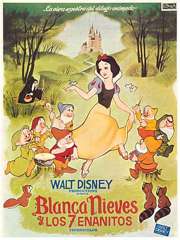 Estreno película "Blanca Nieves y lo 7 enanos"