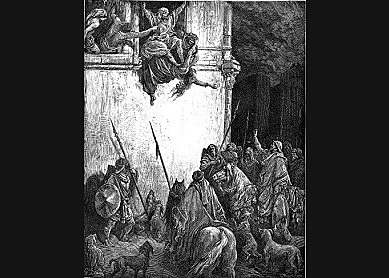 Jehu executes Jezebel