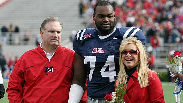 Micheal Oher starts his college career at Ole Miss