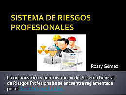 SISTEMA GENERAL DE RIESGOS PROFESIONALES
