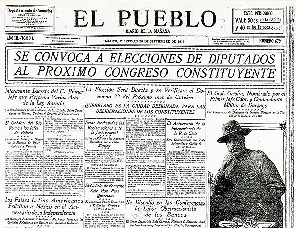 Un nuevo Congreso Constituyente.