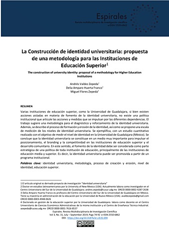"Los 90: La construcción de una nueva agenda universitaria."