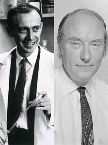 James D. Watson y francis Crick