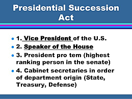 Presidential Succession Act