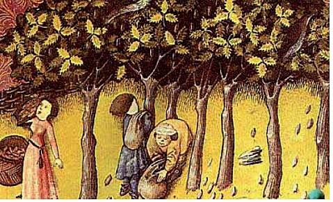 la aparición del niño.