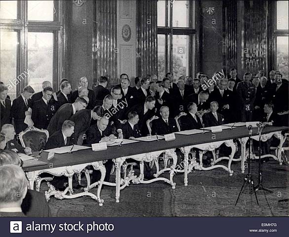 Se firma el tratado de Estado austriaco