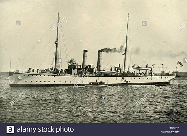 La panther (barco Alemán) en Agadir