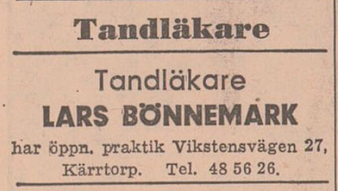 Tandläkarmottagningen slår upp dörrarna...