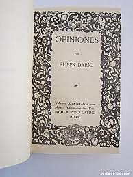 Creó "La salutación del águila" y también presenta su libro de ensayo "Opiniones".