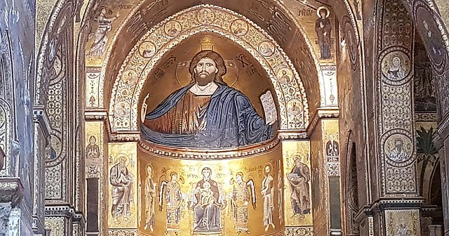 Mosaics de l'absis de la catedral de Monreale