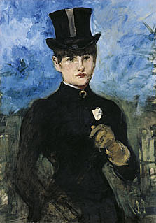 'Amazona de frente' de Manet