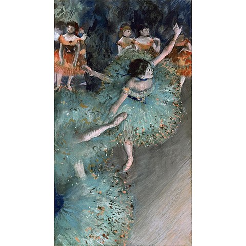 'Bailarina basculando' de Degas