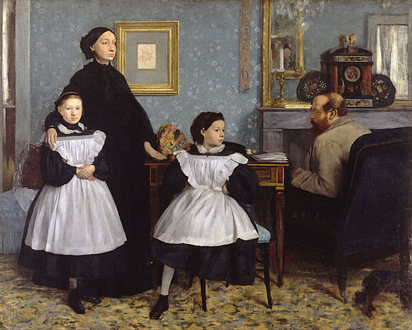 'La familia Bellelli' de Degas
