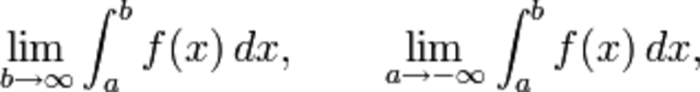 Improper Integrals