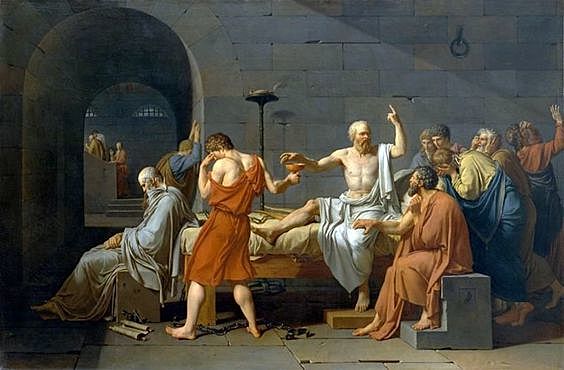 Jacques Louis David - The Death of Socrates