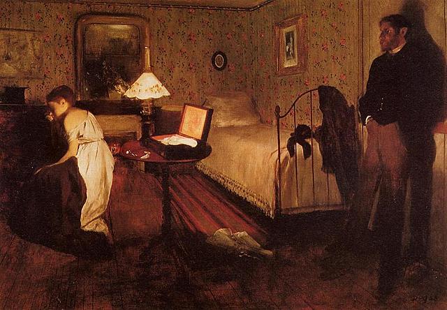 'El Interior' de Degas