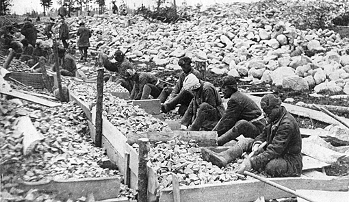 Os gulags, campos de concentración soviéticos.