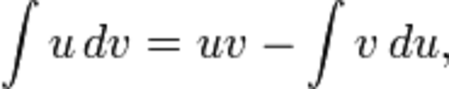 integration by parts