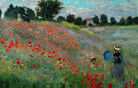 'Las amapolas' de Monet