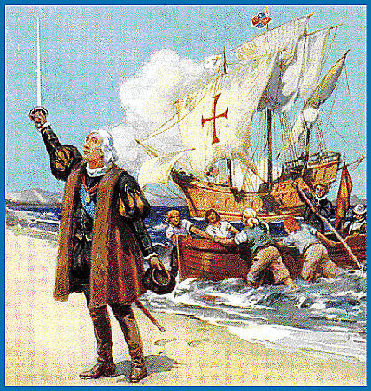 Arribada de Colom a Amèrica