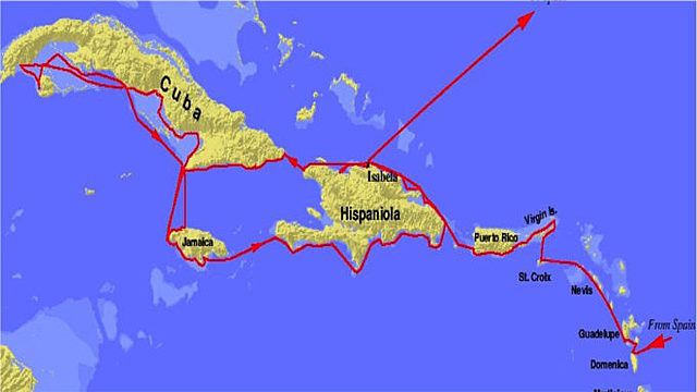 Tercer Viatge de Colom a America