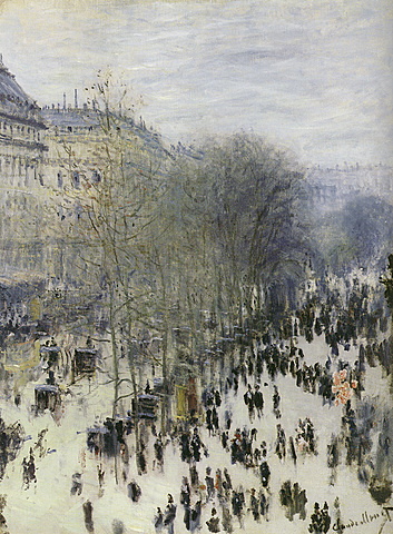 'Boulevard des Capucines' de Monet