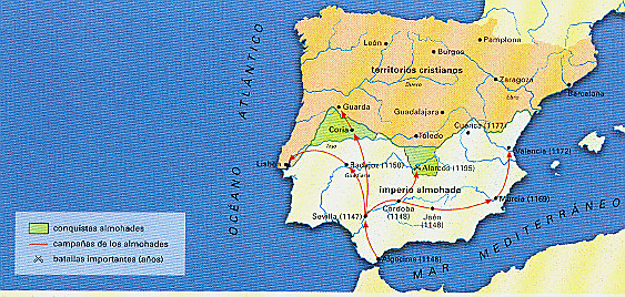 Llegada de los Almohades