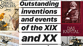 Timeline: Outstanding inventions and events of the XIX and XX centuries