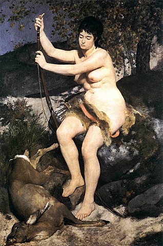 'Diana cazadora' de Renoir