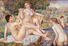 'Las grandes bañistas' de Renoir