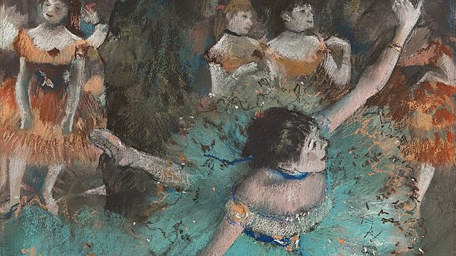 Bailarina Basculando de Degas