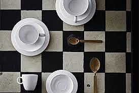 Bavero, servizio per la tavola per Alessi