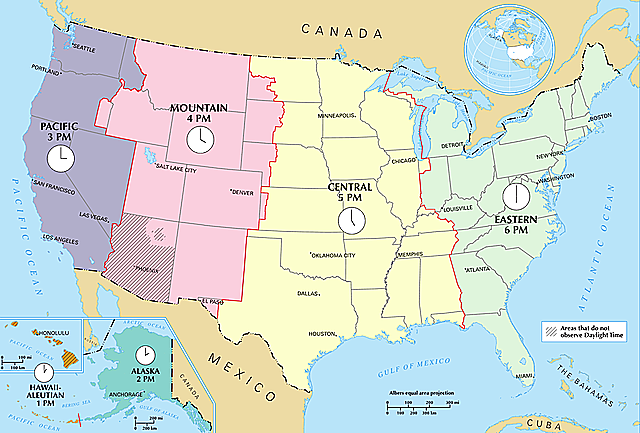 Time Zones