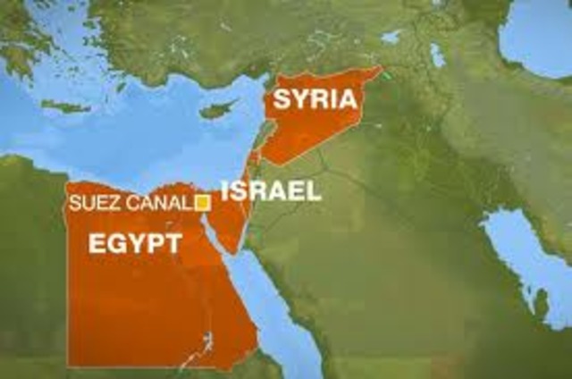 Oct war Egypt retakes the Suez Canal.
