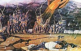 A Ira Do Cordeiro (Na Terra Jesus lança a sua Ira)