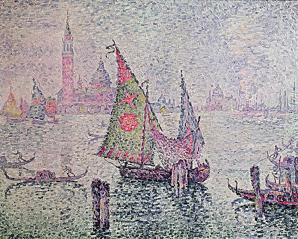 La vela verde, Venecia de Signac