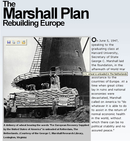 Marshall plan