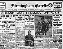 Start of World War One