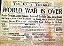 End of World War One