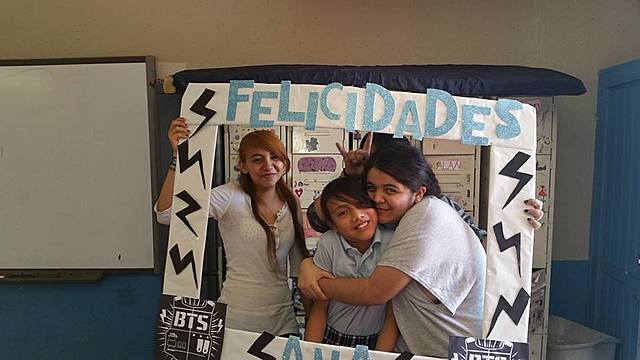 Mi cumpleaños en la escuela