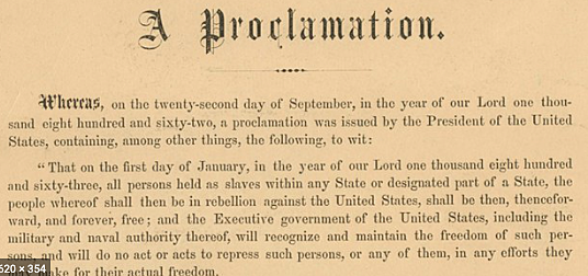 Proclamation of Neutrality