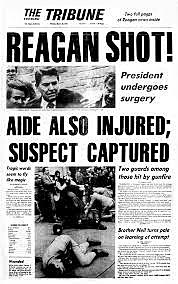 President Reagan Shot