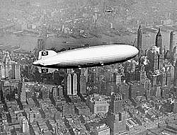 Desastre aéreo del dirigible Hindenburg.