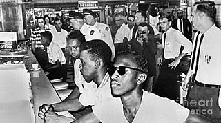 First lunch counter sit-in