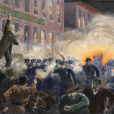 The Haymarket Square Riot