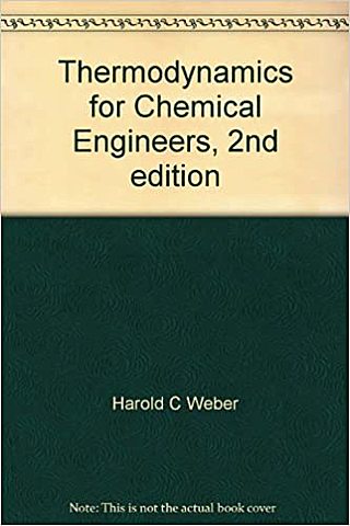 Publicación de Chemical Engineering Thermodynamics