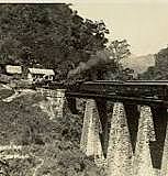 Inaguracion de la via ferrea Mexico Veracruz