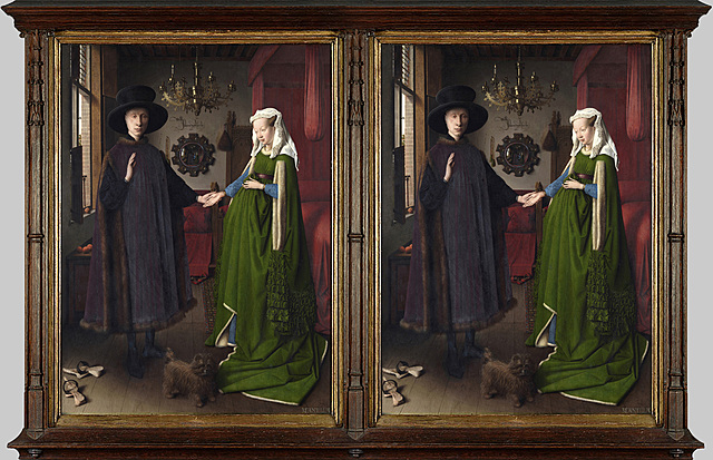 El retrato del Matrimonio Arnolfini
