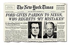 Ford Pardons Nixon